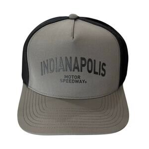 Indianapolis Motor Speedway Mesh Hat Gray / Black OS
